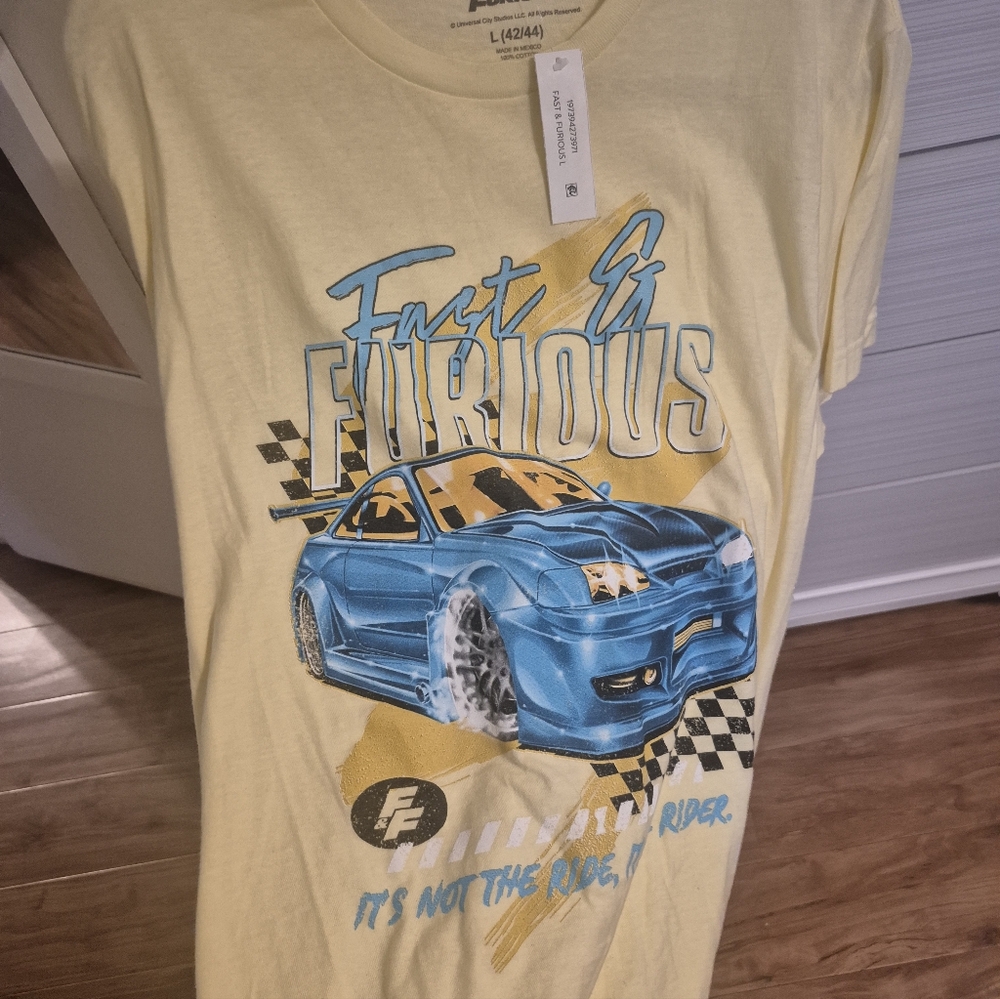 Kids Yellow Graphic T-Shirt